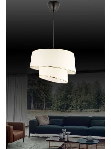 Opviq Hängeleuchte in Weiß/ Gold - (H)60 x Ø 35 cm