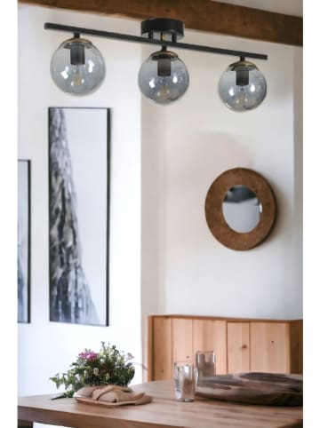 Opviq Lampa sufitowa w kolorze czarno-szarym - 56 x 20 cm