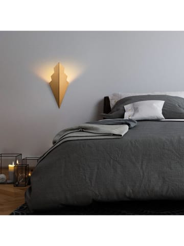 Opviq Wandleuchte in Gold - (B)17 x (H)40 cm