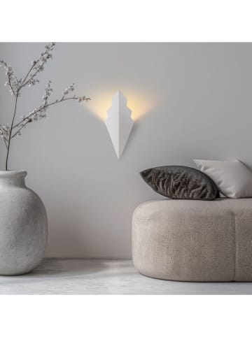 Opviq Wandlamp wit - (B)17 x (H)40 cm