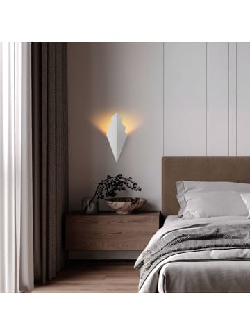 Opviq Lampa ścienna w kolorze białym - 17 x 40 cm