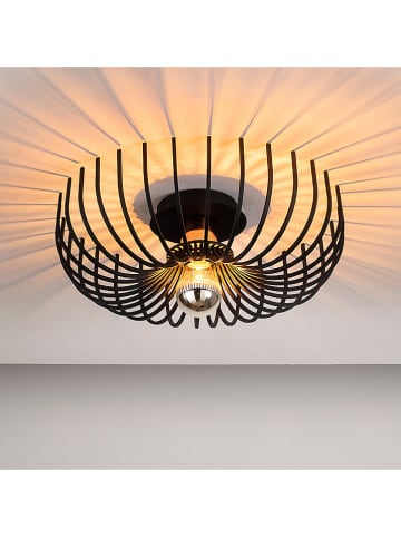 Opviq Lampa sufitowa w kolorze czarnym - wys. 12 x Ø 36 cm