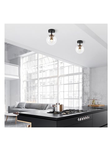 Opviq Lampa sufitowa w kolorze czarnym - Ø 15 cm