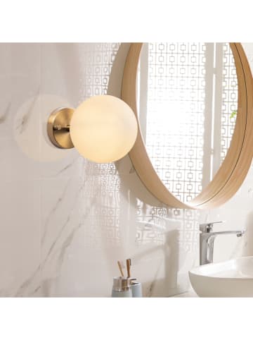 Opviq Wandlamp goudkleurig - (B)15 x (H)15 cm