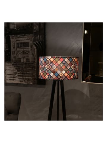 Opviq Standleuchte in Bunt/ Schwarz - (H)140 cm