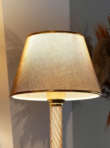 Opviq Lampa stołowa w kolorze złoto-beżowym - wys. 45 x Ø 22 cm