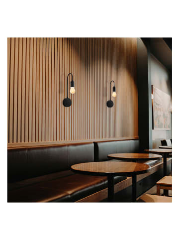 Opviq Lampa ścienna w kolorze czarnym - 14 x 38 cm