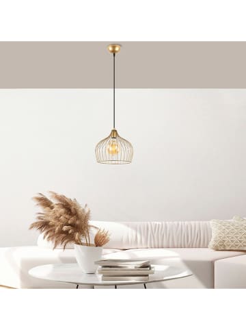 Opviq Lampa wisząca w kolorze złotym - wys. 121 x Ø 30 cm