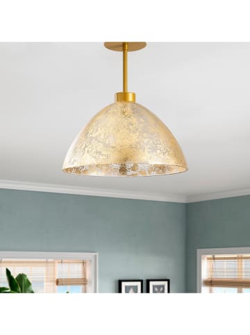 Opviq Lampa wisząca w kolorze złotym - wys. 37 x Ø 34 cm