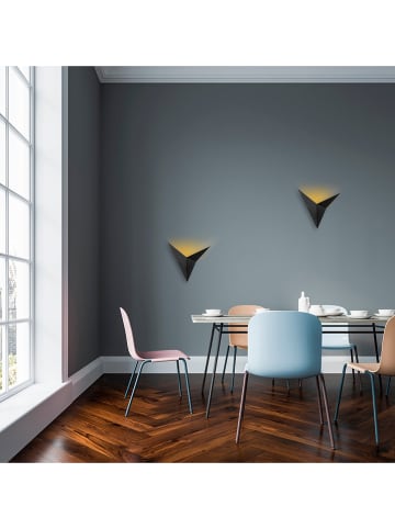 Opviq Wandlamp zwart - (B)34 x (H)34 cm