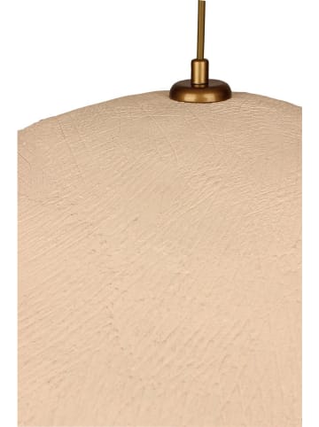 Opviq Hängeleuchte in Creme/ Gold - (H)62 x Ø 60 cm