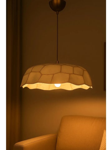 Opviq Lampa wisząca w kolorze złoto-kremowym - wys. 65 x Ø 37 cm