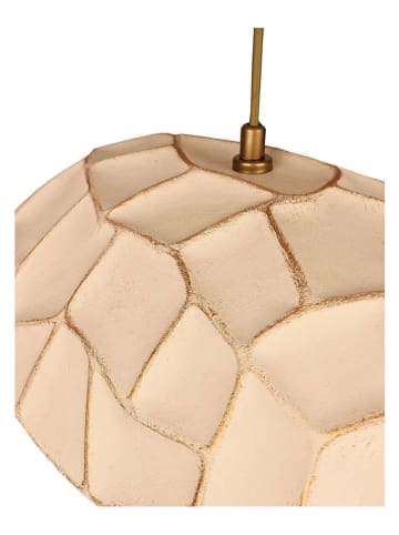 Opviq Lampa wisząca w kolorze złoto-kremowym - wys. 65 x Ø 37 cm