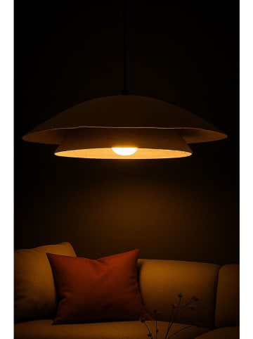 Opviq Hängeleuchte in Creme - (H)65 x Ø 40 cm