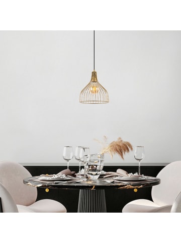 Opviq Hanglamp goudkleurig - (H)123 x Ø 25 cm