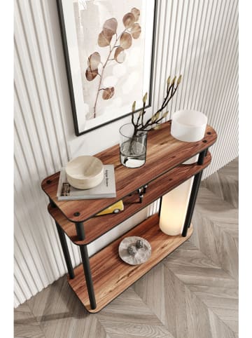 Opviq Lampa stojąca w kolorze jasnobrązowo-czarnym - wys. 80 cm