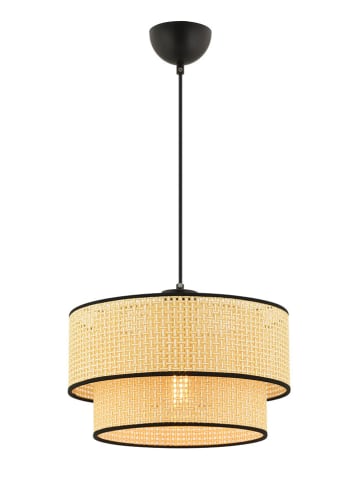 Opviq Lampa wisząca w kolorze kremowo-czarnym - wys. 65 x Ø 30 cm