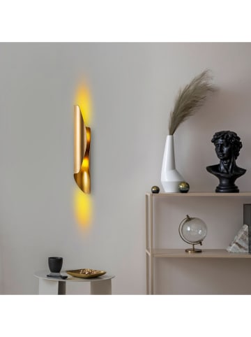 Opviq Wandlamp goudkleurig - (B)8 x (H)40 cm