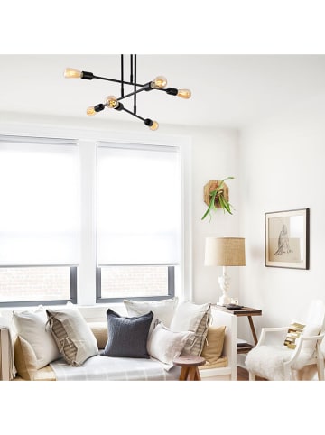 Opviq Lampa sufitowa "Flower" w kolorze czarnym - 75 x 75 cm