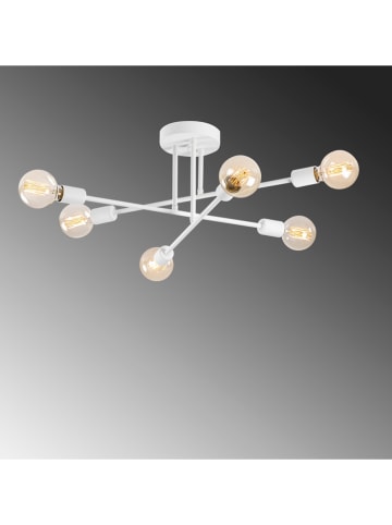 Opviq Deckenleuchte "Flower" in Weiß - (B)64 x (T)64 cm