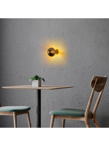 ABERTO DESIGN Lampa ścienna w kolorze złotym - Ø 12 cm