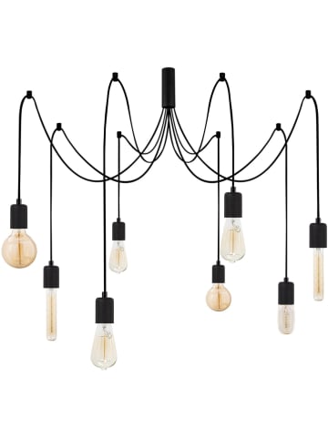 Opviq Hängeleuchte in Schwarz - (B)156 x (H)102 cm