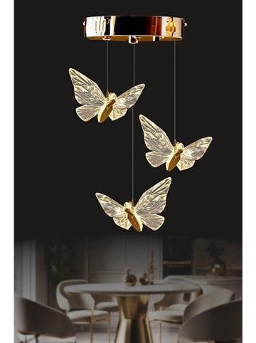 Opviq Ledhanglamp goudkleurig - (L)35 cm