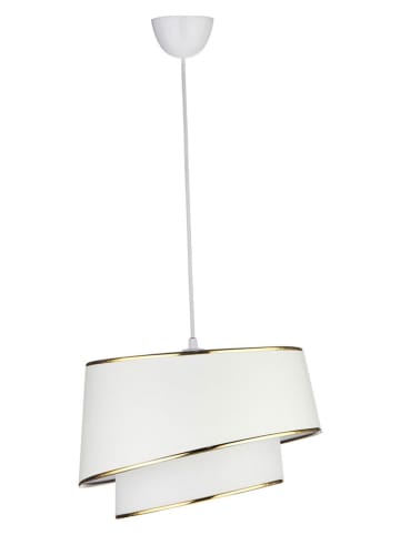 Opviq Hanglamp wit/zilverkleurig - (H)54,5 x Ø 29 cm