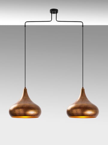 Opviq Hängeleuchte "Muba" in Kupfer - (B)95 x (H)141 cm