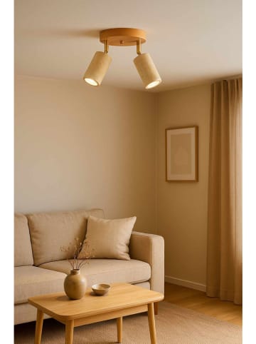 Opviq Lampa sufitowa w kolorze beżowo-jasnobrązowym - Ø 20 cm