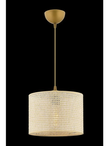 Opviq Hanglamp crème - (H)65 x Ø 25 cm