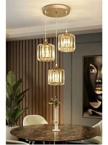 Opviq Hanglamp goudkleurig - (H)30 cm