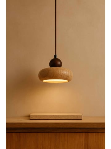 Opviq Hanglamp beige/bruin - (H)140 x Ø 15 cm