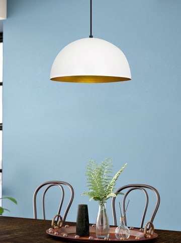 Opviq Hängeleuchte "Sivani" in Weiß/ Gold - Ø 40 cm