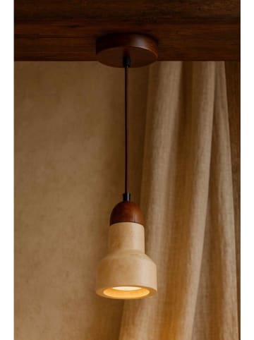 Opviq Hanglamp beige/bruin - (H)150 x Ø 9 cm