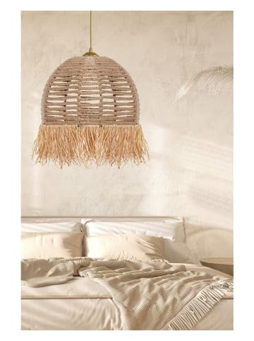 Opviq Lampa wisząca w kolorze jasnobrązowym - wys. 80 x Ø 30 cm