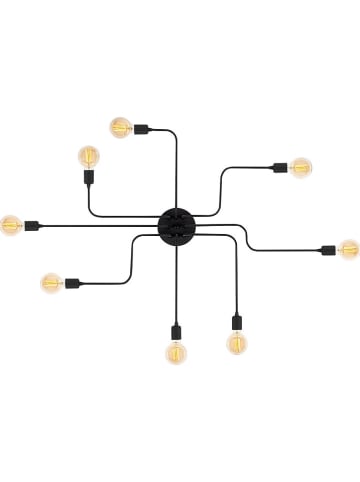 Opviq Plafonnière "Truva" zwart - (D)15 x Ø 140 cm