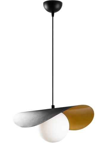 Opviq Hanglamp "Vatoz" zwart - (B)38 x (D)32 cm