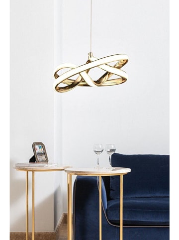 Opviq Lampa wisząca LED w kolorze złotym - szer. 28 cm