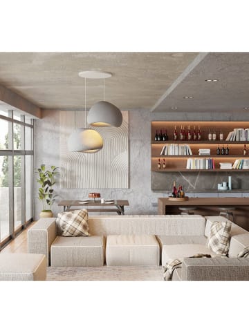 Opviq Hängeleuchte in Grau - (B)75 x (H)120 cm