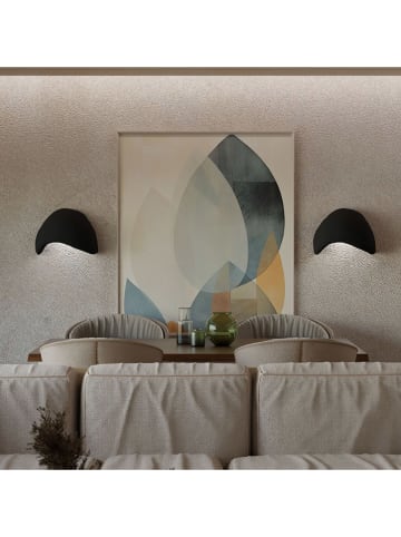 Opviq Lampy ścienne (2 szt.) w kolorze czarnym - 35 x 24 cm