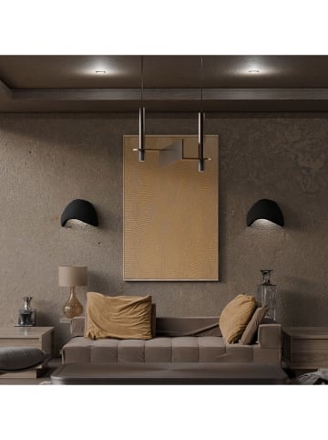 Opviq Lampy ścienne (2 szt.) w kolorze czarnym - 35 x 24 cm