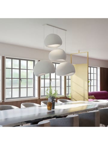 Opviq Hängeleuchte in Weiß - (B)120 x (H)120 cm