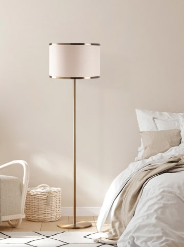 Opviq Lampa stojąca w kolorze złoto-kremowym - wys. 156 cm