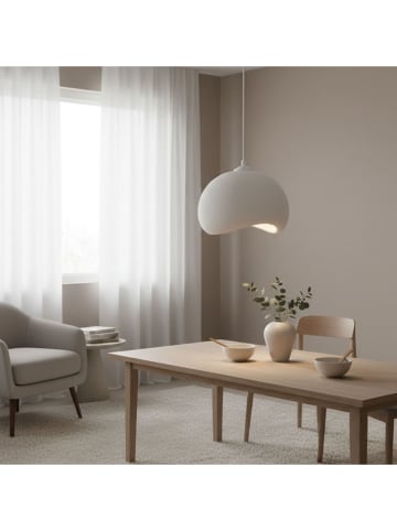Opviq Hängeleuchte in Weiß - (B)34 cm