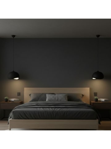 Opviq Hanglamp zwart - (H)34 cm