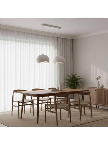 Opviq Hängeleuchte in Weiß - (B)58 cm