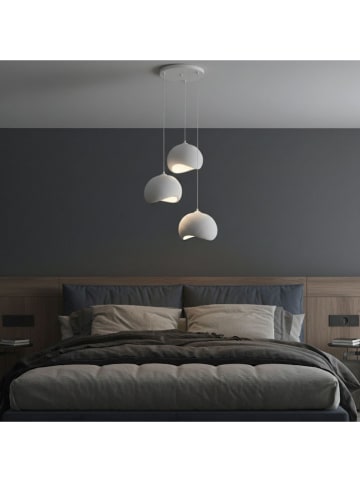 Opviq Hängeleuchte in Weiß - (B)40 cm