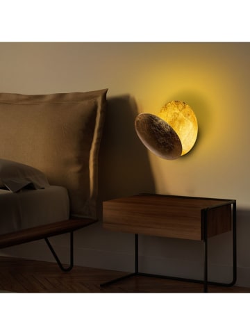 Opviq LED-Wandleuchte in Gold - Ø 25 cm