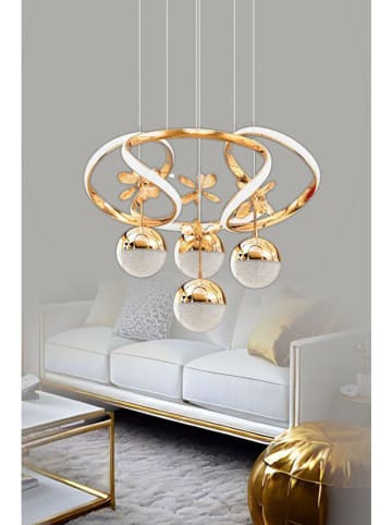 Opviq Ledhanglamp goudkleurig - (L)50 cm